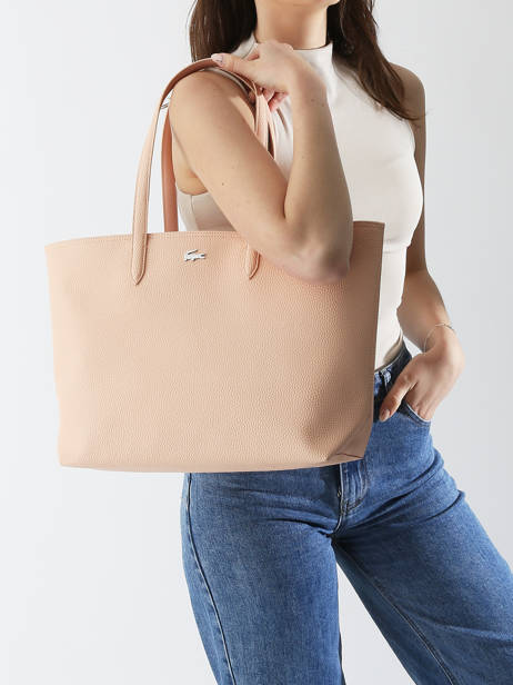 Handtas Anna Lacoste Roze anna NF4823AA ander zicht 1